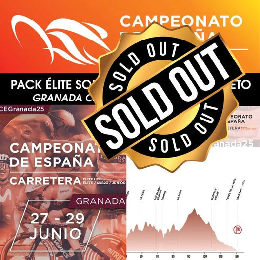 PACK ÉLITE SOPORTE TÉCNICO COMPLETO CAMPEONATO ESPAÑA CARRETERA 2025 - MYBIKE TOURS